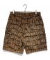 SUPREME (シュプリーム) Repeat Jacquard Double knee Denim Short ブラウン サイズ:32：27000円