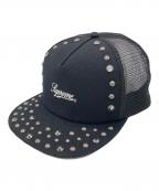 SUPREME×b.b.Simonシュプリーム×ビービーサイモン）の古着「Studded Mesh Back 5-Panel」｜ブラック