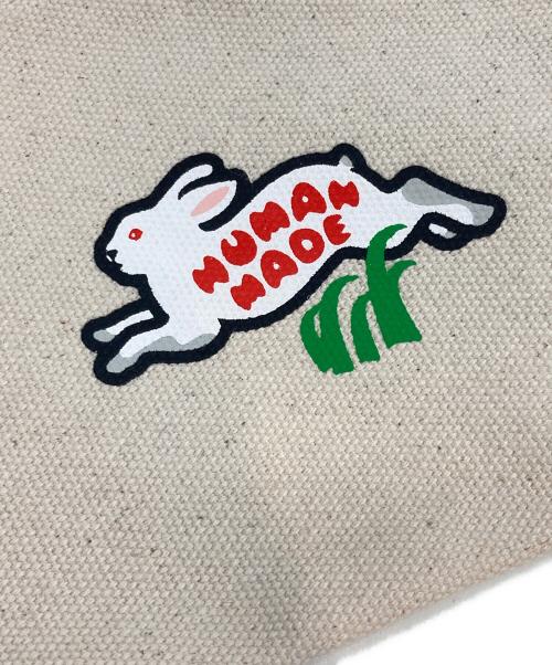 HUMAN MADE（ヒューマンメイド）HUMAN MADE (ヒューマンメイド) Mini Shoulder Bag アイボリーの古着・服飾アイテム