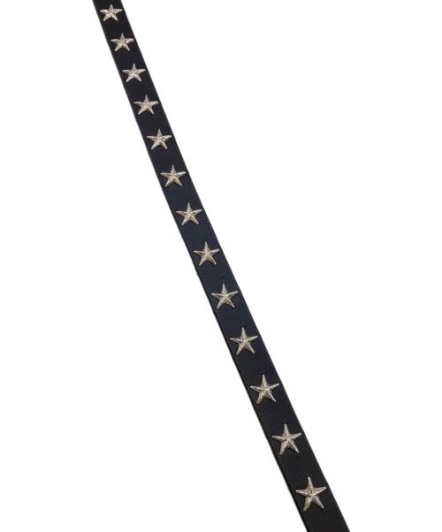 THE CRIMIE（ザ クライミー）THE CRIMIE (ザ クライミー) STAR STUDDED BELT ブラック サイズ:34の古着・服飾アイテム