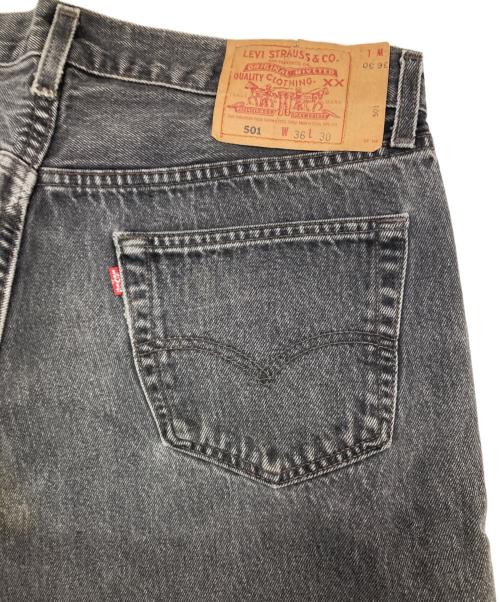 LEVI'S（リーバイス）LEVI'S (リーバイス) ［古着］後染め501デニムパンツ ブラック サイズ:36×30の古着・服飾アイテム