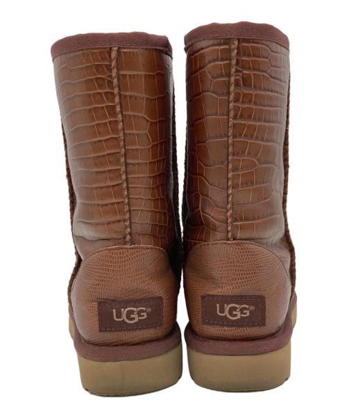 UGG（アグ）UGG (アグ) W CLASSIC SHORT CROCO ブラウン サイズ:USA5の古着・服飾アイテム