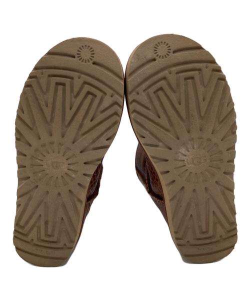 UGG（アグ）UGG (アグ) W CLASSIC SHORT CROCO ブラウン サイズ:USA5の古着・服飾アイテム