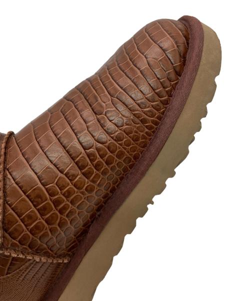 UGG（アグ）UGG (アグ) W CLASSIC SHORT CROCO ブラウン サイズ:USA5の古着・服飾アイテム