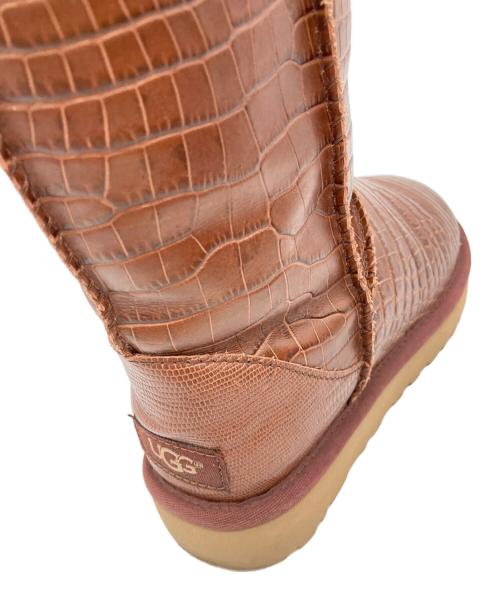 UGG（アグ）UGG (アグ) W CLASSIC SHORT CROCO ブラウン サイズ:USA5の古着・服飾アイテム