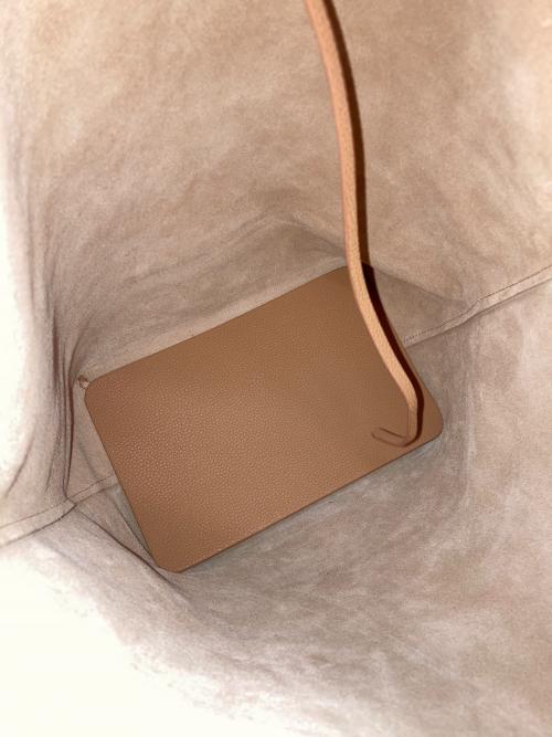 JISTORY（ジストリー）JISTORY (ジストリー) ONE HANDLE SHOULDER BAG ブラウンの古着・服飾アイテム