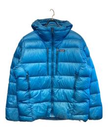 Patagonia（パタゴニア）の古着「Fitz Roy Down Hoody」｜ブルー