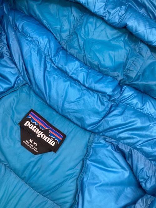 Patagonia（パタゴニア）Patagonia (パタゴニア) Fitz Roy Down Hoody ブルー サイズ:XLの古着・服飾アイテム