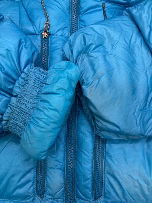 Patagonia（パタゴニア）Patagonia (パタゴニア) Fitz Roy Down Hoody ブルー サイズ:XLの古着・服飾アイテム