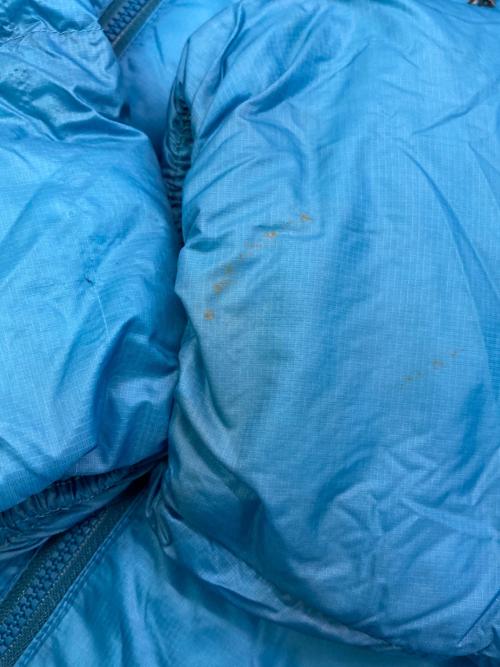 Patagonia（パタゴニア）Patagonia (パタゴニア) Fitz Roy Down Hoody ブルー サイズ:XLの古着・服飾アイテム