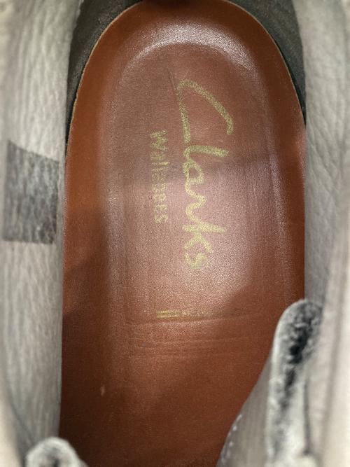 CLARKS（クラークス）CLARKS (クラークス) WALLABEE グレー サイズ:8 1/2の古着・服飾アイテム
