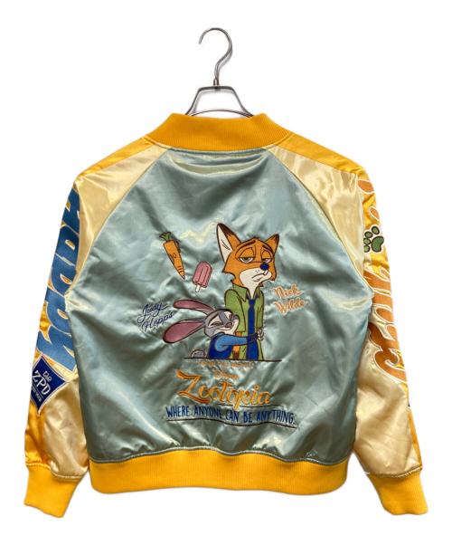 Marushin（マルシン）Marushin (マルシン) CHARAJAN キャラジャン イエロー×グリーン サイズ:Lの古着・服飾アイテム