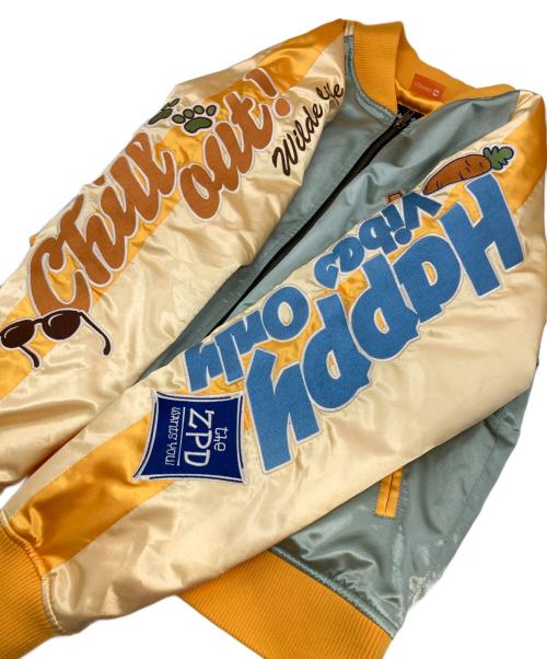 Marushin（マルシン）Marushin (マルシン) CHARAJAN キャラジャン イエロー×グリーン サイズ:Lの古着・服飾アイテム
