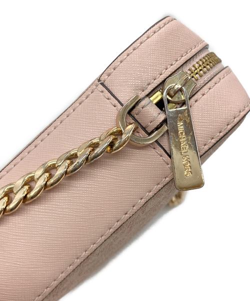 MICHAEL KORS（マイケルコース）MICHAEL KORS (マイケルコース) シグネチャーショルダーバッグ ピンクの古着・服飾アイテム