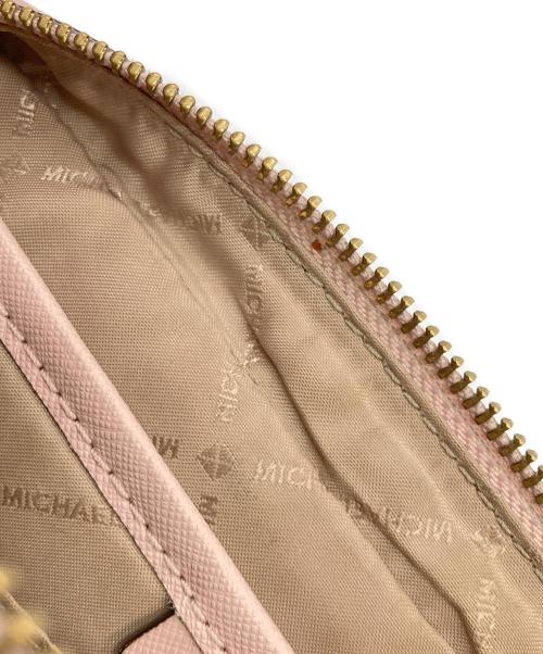 MICHAEL KORS（マイケルコース）MICHAEL KORS (マイケルコース) シグネチャーショルダーバッグ ピンクの古着・服飾アイテム