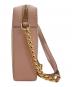 MICHAEL KORS (マイケルコース) シグネチャーショルダーバッグ ピンク：8000円