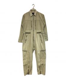 stussy（ステューシー）の古着「ジャンプスーツ」｜カーキ