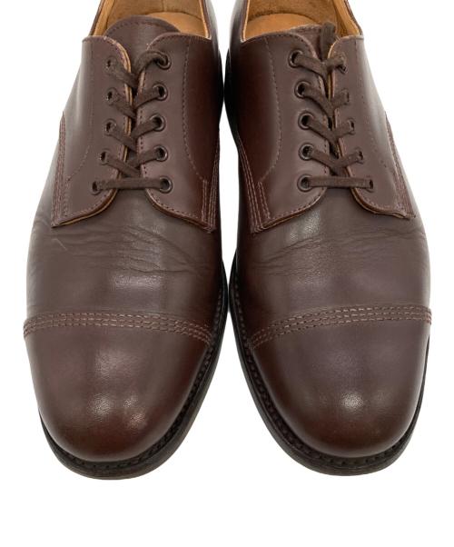 SANDERS（サンダース）SANDERS (サンダース) MILITARY DERBY SHOE ブラウン サイズ:8 1/2の古着・服飾アイテム