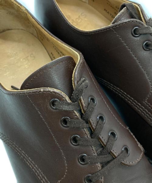 SANDERS（サンダース）SANDERS (サンダース) MILITARY DERBY SHOE ブラウン サイズ:8 1/2の古着・服飾アイテム