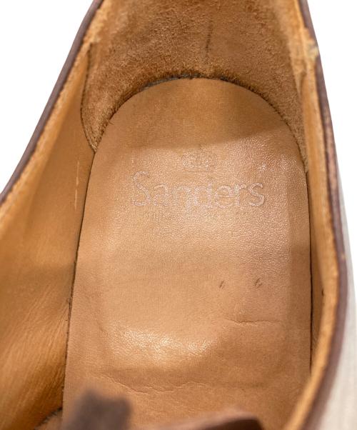 SANDERS（サンダース）SANDERS (サンダース) MILITARY DERBY SHOE ブラウン サイズ:8 1/2の古着・服飾アイテム