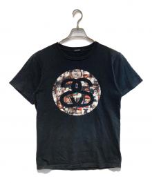stussy（ステューシー）の古着「プリントTシャツ」｜ブラック
