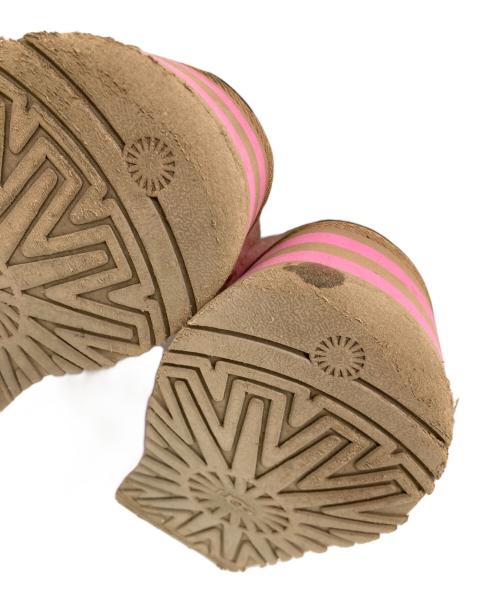 UGG（アグ）UGG (アグ) DISCO STRIPE SLIDE ベージュ サイズ:USA5の古着・服飾アイテム