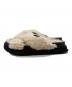 UGG (アグ) ファーサンダル ホワイト サイズ:USA7：5000円