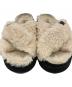 中古・古着 UGG (アグ) ファーサンダル ホワイト サイズ:USA7：5000円
