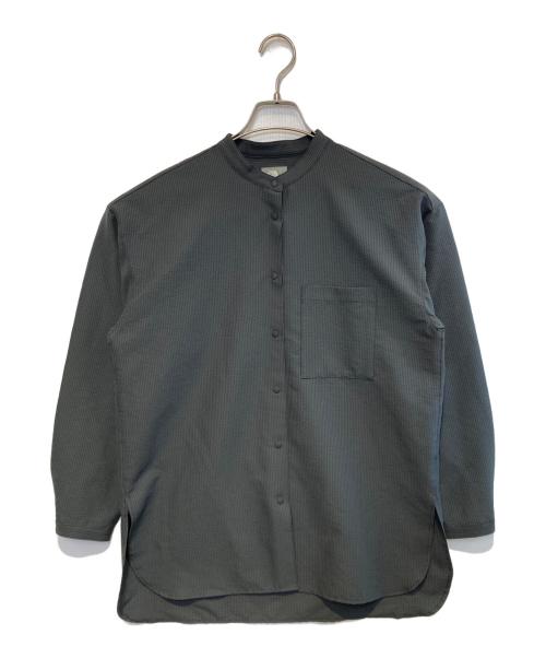 THE NORTH FACE（ザ ノース フェイス）THE NORTH FACE (ザ ノース フェイス) Seersucker Overshirt グレー サイズ:Ｍの古着・服飾アイテム
