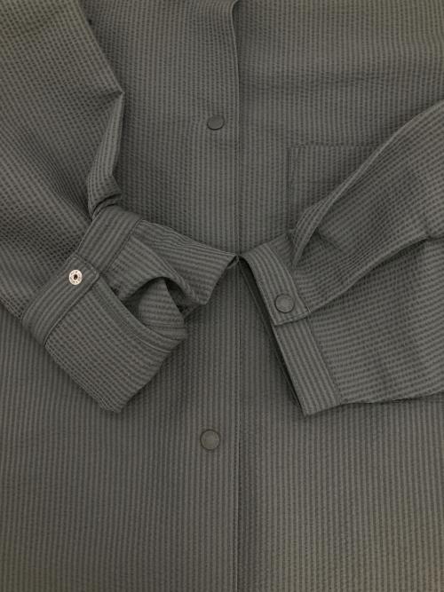 THE NORTH FACE（ザ ノース フェイス）THE NORTH FACE (ザ ノース フェイス) Seersucker Overshirt グレー サイズ:Ｍの古着・服飾アイテム