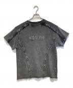 WIND AND SEAウィンダンシー）の古着「Sulfer Acid C-off S/S Top」｜ブラック