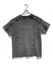 WIND AND SEA（ウィンダンシー）の古着「Sulfer Acid C-off S/S Top」｜ブラック