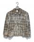 CONP（コンプ）の古着「Lace-Embroidered Jacket」｜グレー