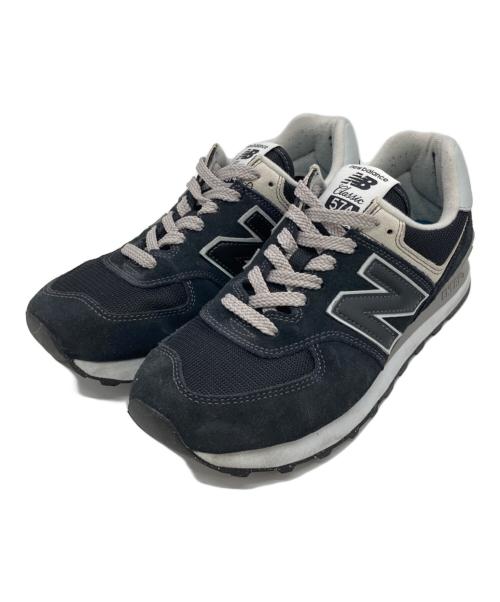 NEW BALANCE（ニューバランス）NEW BALANCE (ニューバランス) ML574EVB ブラック サイズ:US7の古着・服飾アイテム
