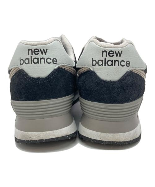 NEW BALANCE（ニューバランス）NEW BALANCE (ニューバランス) ML574EVB ブラック サイズ:US7の古着・服飾アイテム