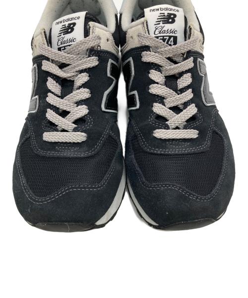 NEW BALANCE（ニューバランス）NEW BALANCE (ニューバランス) ML574EVB ブラック サイズ:US7の古着・服飾アイテム