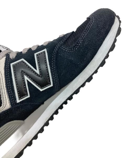 NEW BALANCE（ニューバランス）NEW BALANCE (ニューバランス) ML574EVB ブラック サイズ:US7の古着・服飾アイテム