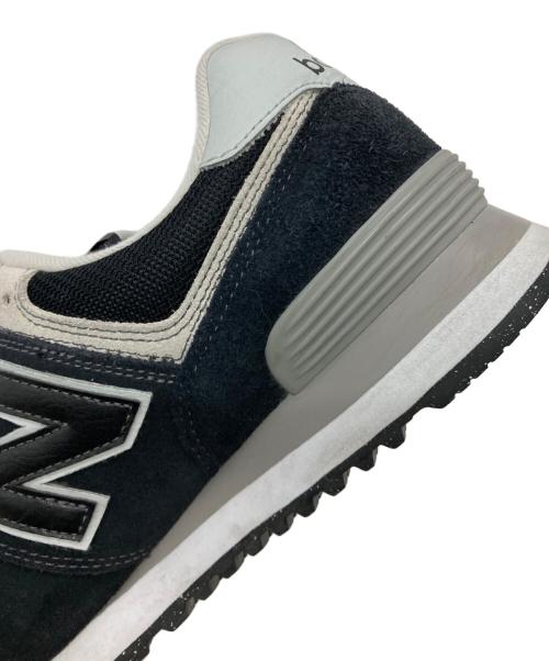 NEW BALANCE（ニューバランス）NEW BALANCE (ニューバランス) ML574EVB ブラック サイズ:US7の古着・服飾アイテム