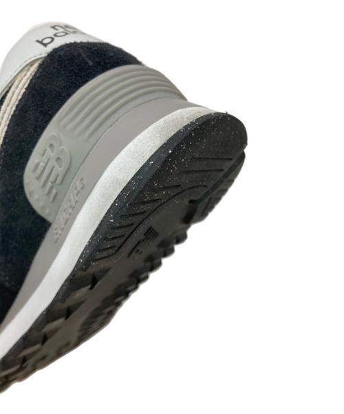 NEW BALANCE（ニューバランス）NEW BALANCE (ニューバランス) ML574EVB ブラック サイズ:US7の古着・服飾アイテム
