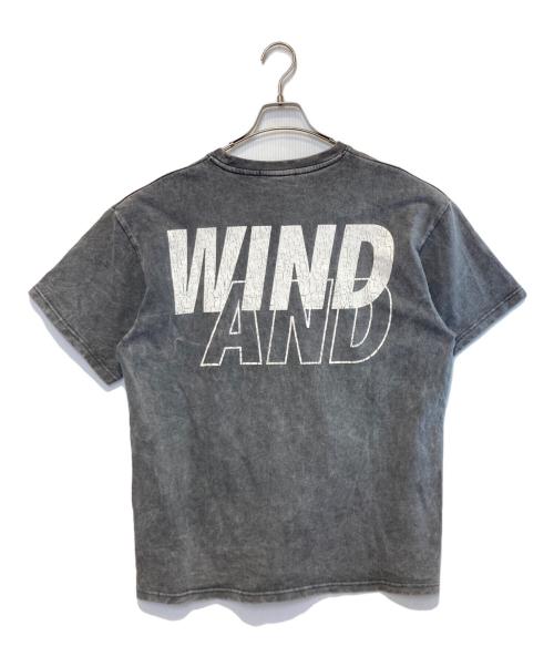 WIND AND SEA（ウィンダンシー）WIND AND SEA (ウィンダンシー) CRACK P DYE TEE チャコールグレー サイズ:Mの古着・服飾アイテム