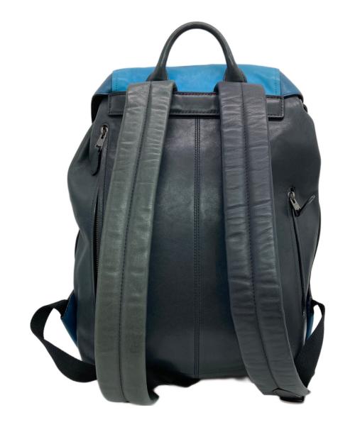 COACH（コーチ）COACH (コーチ) MANHATTAN BACKPACK ブルーの古着・服飾アイテム