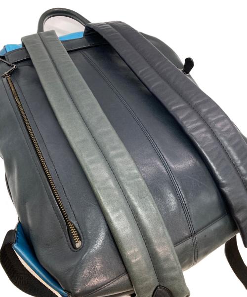 COACH（コーチ）COACH (コーチ) MANHATTAN BACKPACK ブルーの古着・服飾アイテム