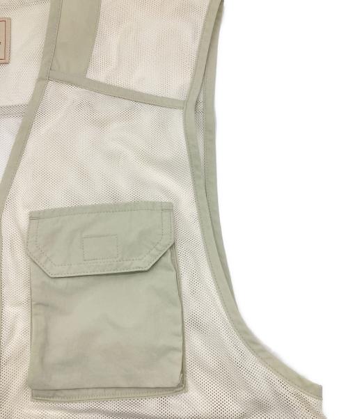 FOX FIRE（フォックスファイヤー）FOX FIRE (フォックスファイヤー) DEO.メッシュベストメンズ アイボリー サイズ:XLの古着・服飾アイテム