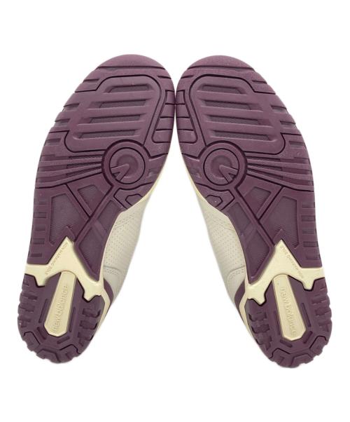 NEW BALANCE（ニューバランス）NEW BALANCE (ニューバランス) Aime Leon Dore (エメレオンドレ) BB550 AR1 ホワイト×パープル サイズ:US10 未使用品の古着・服飾アイテム