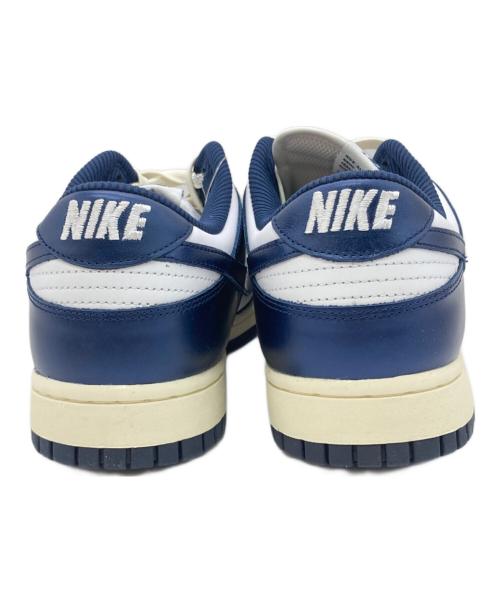 NIKE（ナイキ）NIKE (ナイキ) WMNS DUNK LOW PREMIUM ホワイト×ネイビー サイズ:US11.5 未使用品の古着・服飾アイテム