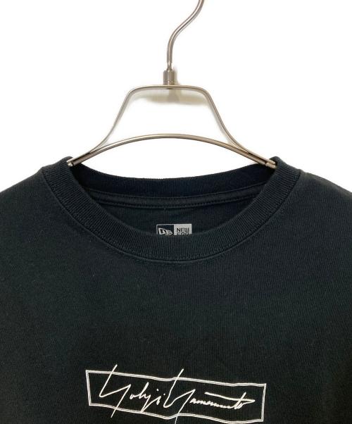 New Era（ニューエラ）New Era (ニューエラ) Yohji Yamamoto pour homme (ヨウジヤマモト プールオム) BOX LOGO PRINT LONG SLEEVES ブラック サイズ:3の古着・服飾アイテム