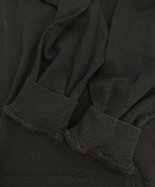 New Era（ニューエラ）New Era (ニューエラ) Yohji Yamamoto pour homme (ヨウジヤマモト プールオム) BOX LOGO PRINT LONG SLEEVES ブラック サイズ:3の古着・服飾アイテム