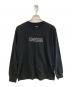 New Era（ニューエラ）の古着「BOX LOGO PRINT LONG SLEEVES」｜ブラック
