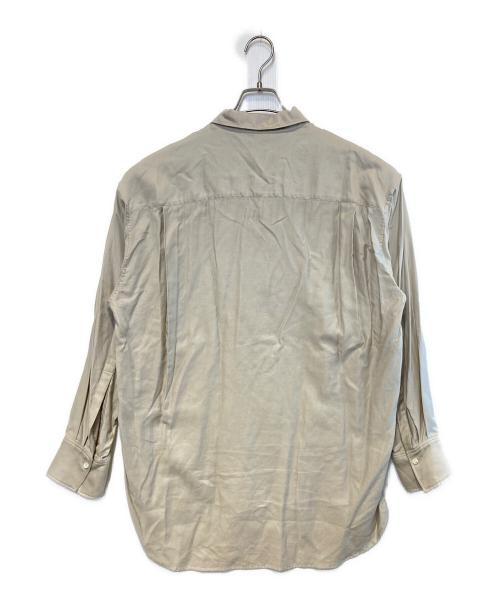 CHAOS（カオス）CHAOS (カオス) クリアモールスキンシャツ ベージュ サイズ:Freeの古着・服飾アイテム