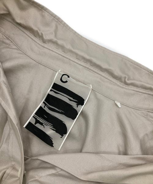 CHAOS（カオス）CHAOS (カオス) クリアモールスキンシャツ ベージュ サイズ:Freeの古着・服飾アイテム